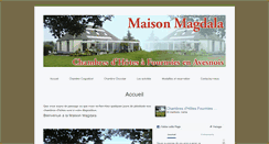 Desktop Screenshot of maisonmagdala.com